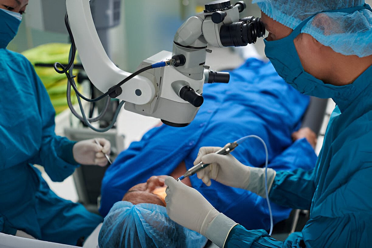 how long between cataract surgery on each eye