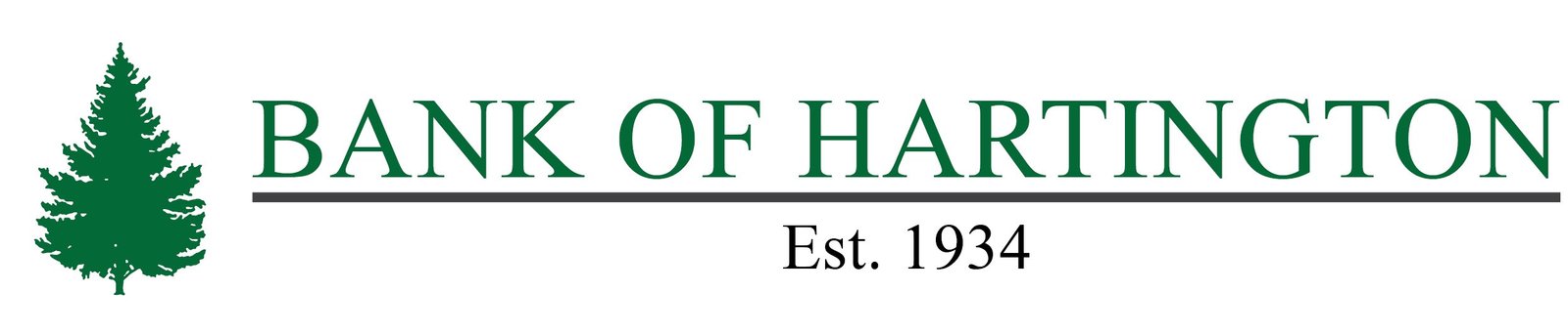 A local bank building in a charming town setting, representing the community-focused services of the Bank of Hartington Scott S.