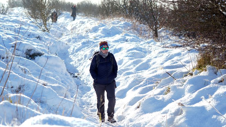 Snow is Forecast to Hit the UK on Christmas Week